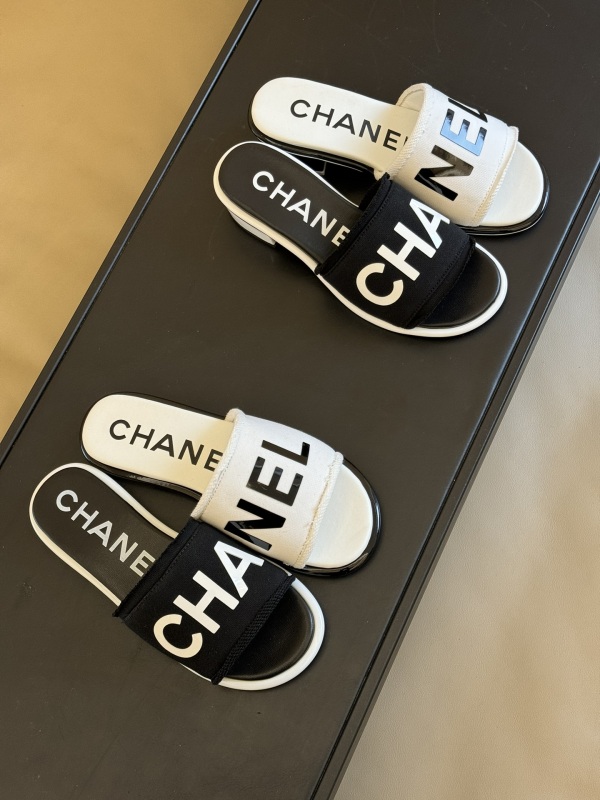 Women C*hanel Top Slippers