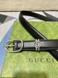 G*ucci  Belts Top Quality 25MM