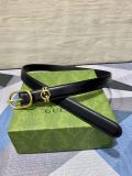G*ucci  Belts Top Quality 25MM