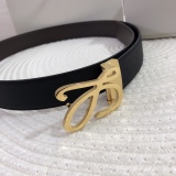 L*oewe Belts Top Quality 34MM