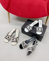 Women C*hanel Top Slippers