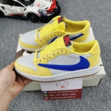 虎扑 Batch T*ravis S*cott x A*ir Jo*rdan 1 Low OG “Canary”  DZ4137-700