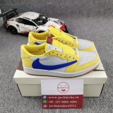 虎扑 Batch T*ravis S*cott x A*ir Jo*rdan 1 Low OG “Canary”  DZ4137-700
