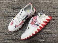 Men Women C*hristian L*ouboutin Aurelien Flat Top Sneakers