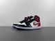WMNS AIR JORDAN 1 MID 'BLACK TOE'  BQ6472-160
