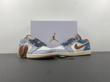 The Women’s A*ir J*ordan 1 Low “Denim” FZ5045-091