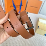 L*ouis V*uitton Belts Top Quality  35MM