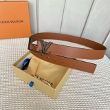 L*ouis V*uitton Belts Top Quality  35MM