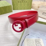 G*ucci  Belts Top Quality 38MM