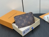 L*ouis V*uitton Top Wallets  12*8*0.8CM