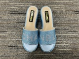 Women C*hanel Top Slippers