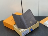 L*ouis V*uitton Top Wallets  7.5*11.1*1CM