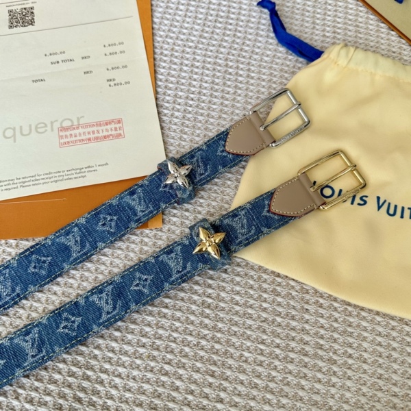 L*ouis V*uitton Belts Top Quality  25MM