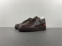 S*upreme x A*ir Force 1 Low “Baroque Brown” CU9225-200