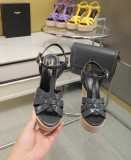 Women Y*SL Top Sandals  14CM