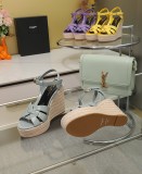 Women Y*SL Top Sandals  14CM