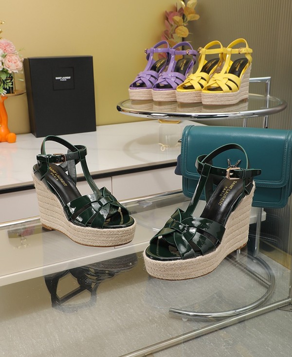 Women Y*SL Top Sandals  14CM
