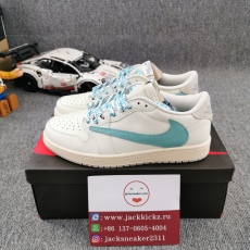 T*ravis S*cott x Air Jordan 1 Low DM7866-102