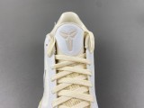 S2 2023 Nike Kobe 5 Protro Undefeated Rice White  DB4796-101