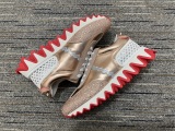 Men Women C*hristian L*ouboutin Aurelien Flat Top Sneakers