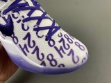 S2 K*obe 8 Protro “White Court Purple” FQ3549-100