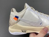 S2 2023 Nike Kobe 5 Protro Undefeated Rice White  DB4796-101
