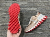 Men Women C*hristian L*ouboutin Aurelien Flat Top Sneakers