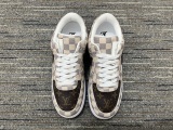Men L*ouis V*uitton x D*ior x N*ike A*ir J*ordan Top Sneakers