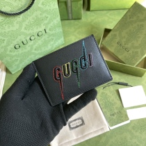 G*ucci Wallets Top Quality 10*7CM