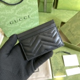 G*ucci Wallets Top Quality 10*7CM