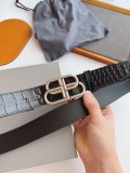 B*alenciaga Belts Top Quality  35MM