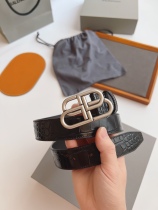 B*alenciaga Belts Top Quality  30MM