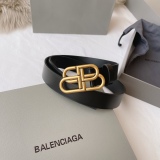 B*alenciaga Belts Top Quality  30MM