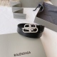B*alenciaga Belts Top Quality  30MM
