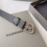 B*alenciaga Belts Top Quality  30MM