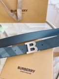 B*urberrry  Belts Top Quality 35MM
