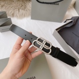 B*alenciaga Belts Top Quality  30MM