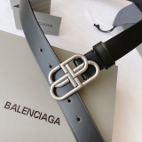 B*alenciaga Belts Top Quality  30MM