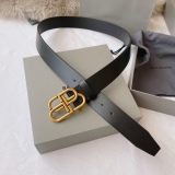 B*alenciaga Belts Top Quality  35MM