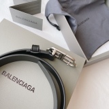 B*alenciaga Belts Top Quality  30MM