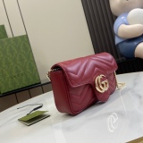 G*ucci Top Bag  10*16.5*4.5CM