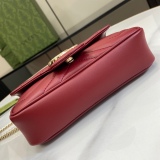 G*ucci Top Bag  10*16.5*4.5CM