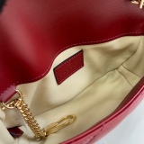 G*ucci Top Bag  10*16.5*4.5CM