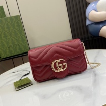 G*ucci Top Bag  10*16.5*4.5CM