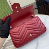 G*ucci Top Bag  21*12*5CM