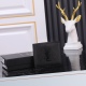 Y*SL Wallets Top Quality 11*9.5*2.5CM