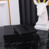 Y*SL Wallets Top Quality 11*9.5*2.5CM