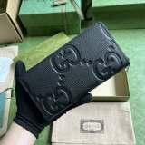 G*ucci Wallets Top Quality  19*10.5*2.5CM