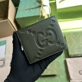 G*ucci  Wallets Top Quality 11*9CM