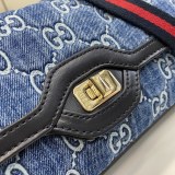 G*ucci Top Bag  12.5*27.5*6.5CM